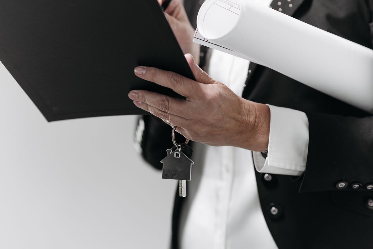 Schéma illustrant le démembrement de propriété entre nu-propriétaire et usufruitier