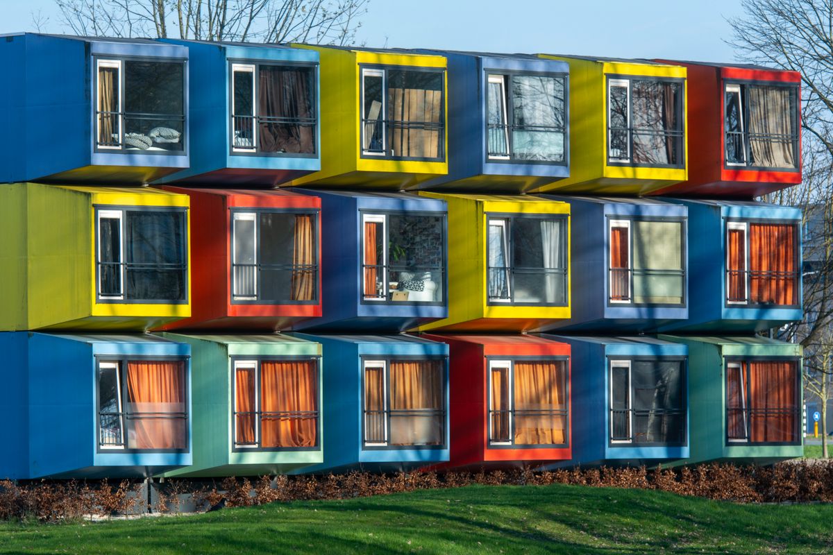 Construction modulaire préfabriquée, logement en ossature bois